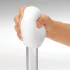 TENGA GEO - masturbator med vågig struktur - vit (Glacier)