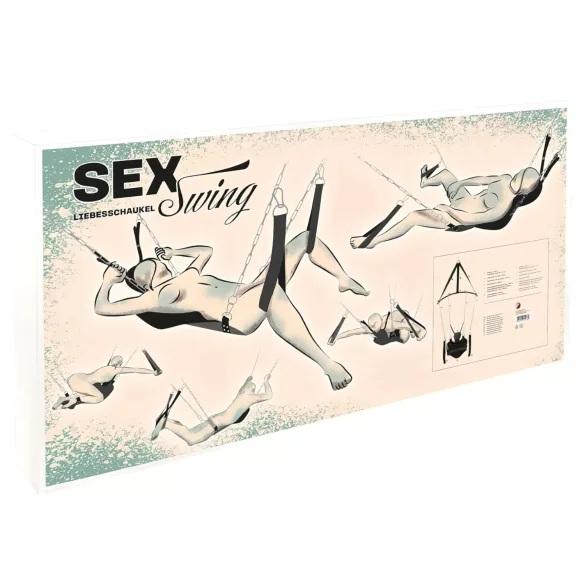 You2Toys - sexleksaksswing - svart sexgunga