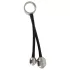 You2Toys - penisring med analsvikt - svart