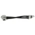You2Toys - penisring med analsvikt - svart