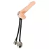 You2Toys - penisring med analsvikt - svart