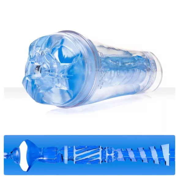 Fleshlight Flight Commander - sugmasturbator med vakuum (blå)