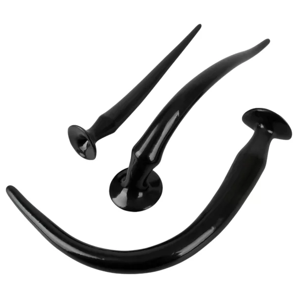 You2Toys - analplugg set extra lång 3 delar - svart