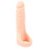 Realistixxx Double F - naturtrogen dildo med penisring