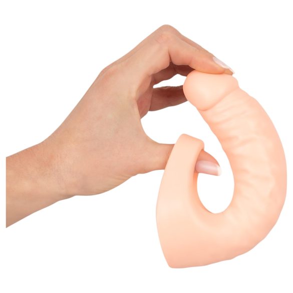 Realistixxx Double F - naturtrogen dildo med penisring