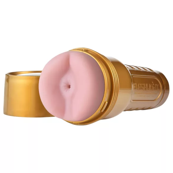 Fleshlight - masturbator med anusöppning - träning - hudfärgad