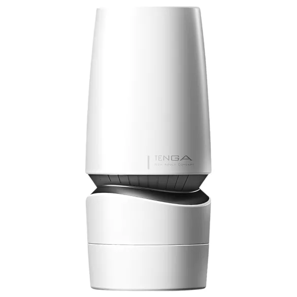 TENGA Aero - onaniprodukt med stark sugkraft - vit/silver