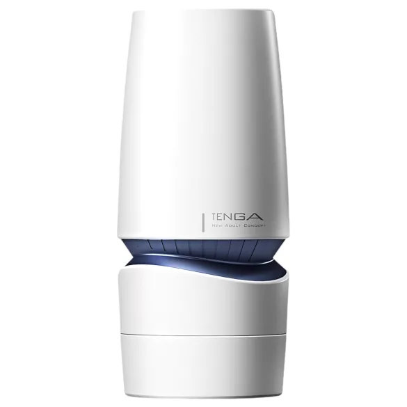 TENGA Aero - oral masturbator - stark sugkraft - vit/blå