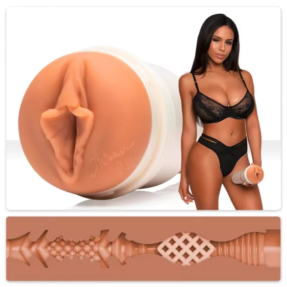 Fleshlight - realistisk vagina - Autumn Falls Cream - naturfärg