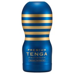 TENGA Premium Original - engångsmasturbator - blå