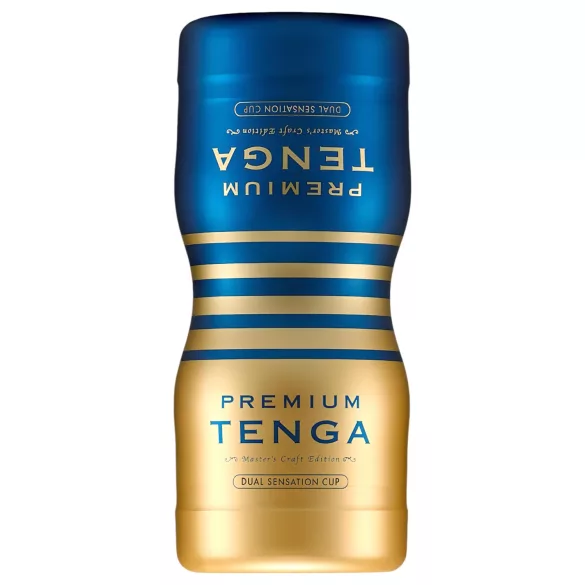 TENGA Premium Dual Sensation - engångsmasturbator - diskret design