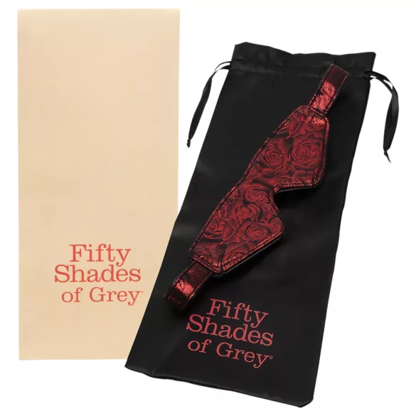 Fifty Shades of Grey - ögonbindel - svart/röd