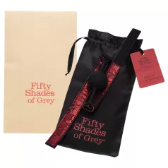 Fifty Shades of Grey - munsperr - svart/röd