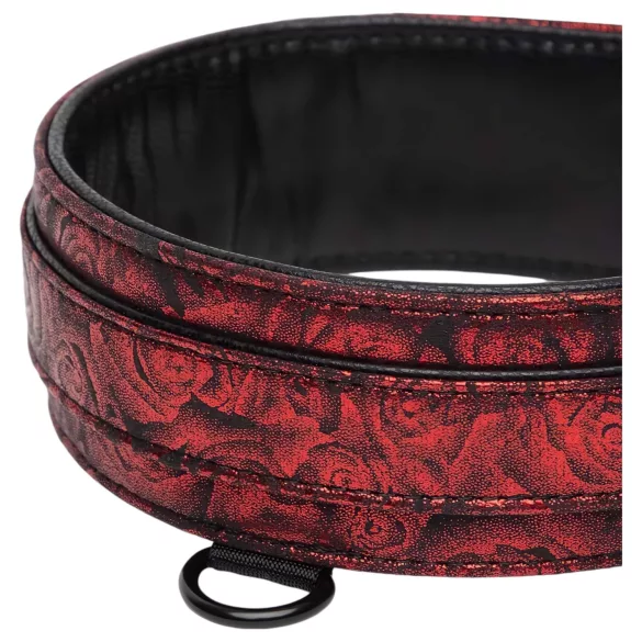Fifty Shades of Grey - halsband och koppel - svart/röd