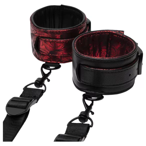 Fifty Shades of Grey - handbojor set - svart/röd