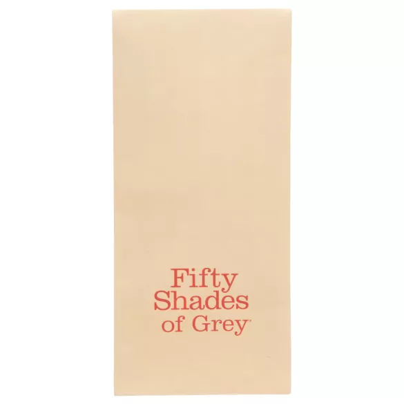 Fifty Shades of Grey - fjäderkittlare - svart/röd