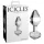 Icicles No. 44 - analplugg i glas - konisk - transparent