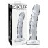 Icicles No. 62 - glasklar penisdildo