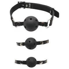 Fetish Fantasy - munboll set - svart