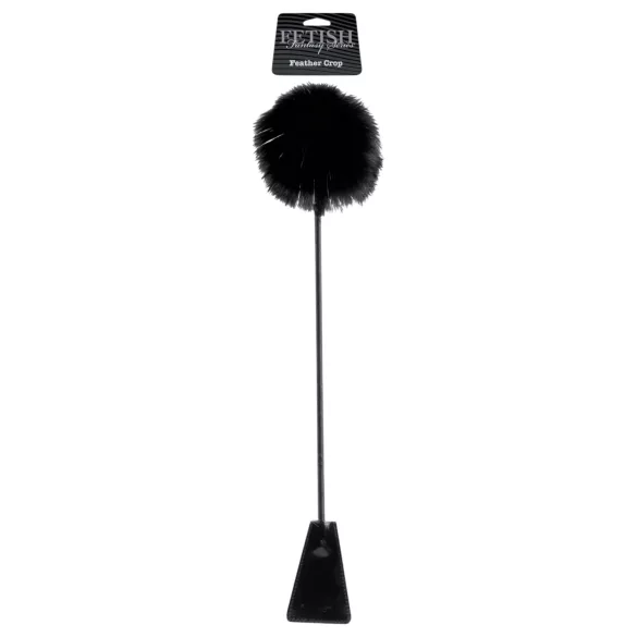 Fetish Fantasy - flogger och paddel - svart