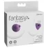 Fantasy For Her - vibratorisk bröstvårtsugare - lila