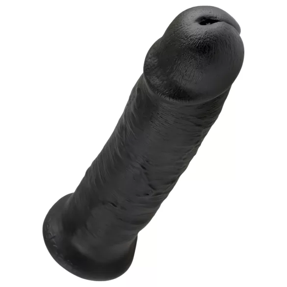 King Cock - dildo med sugkopp - 25 cm - svart