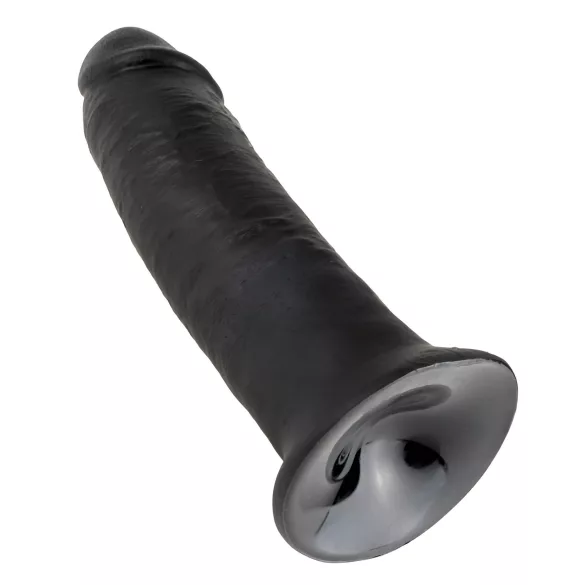 King Cock - dildo med sugkopp - 25 cm - svart