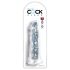 King Cock Clear 8 - sugpropp, stor dildo (20 cm)