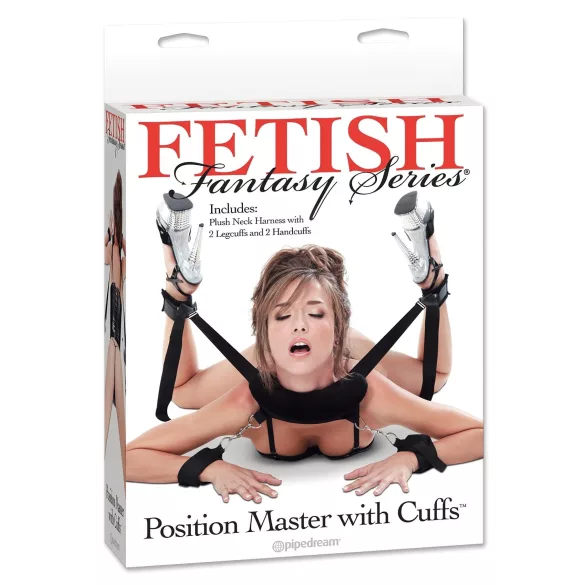 Pipedream - Fetish Position Master - BDSM bindningsset (svart)