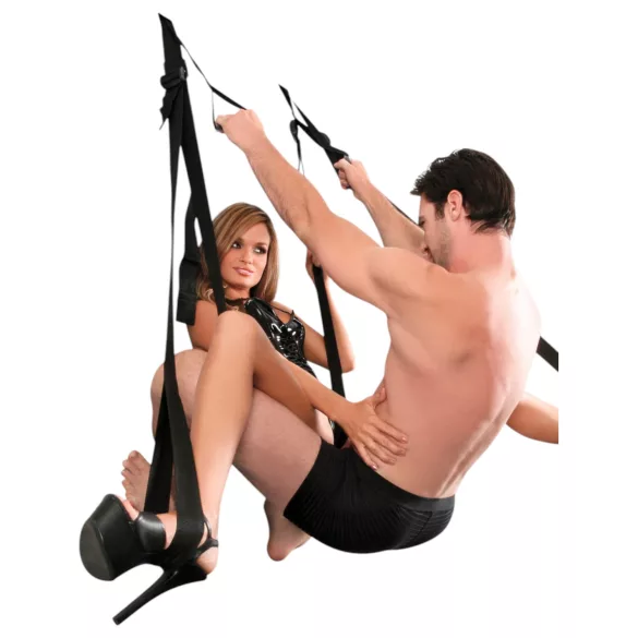 Pipedream - Fetish Fantasy - dörrmonterad sexgunga (svart)