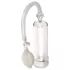 Pipedream - Pump Worx Beginner's - genomskinlig penispump (19 cm)