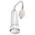 Pipedream - Pump Worx Beginner's - genomskinlig penispump (19 cm)