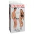 Fetish Fantasy - strap-on dildo med hollow - svart