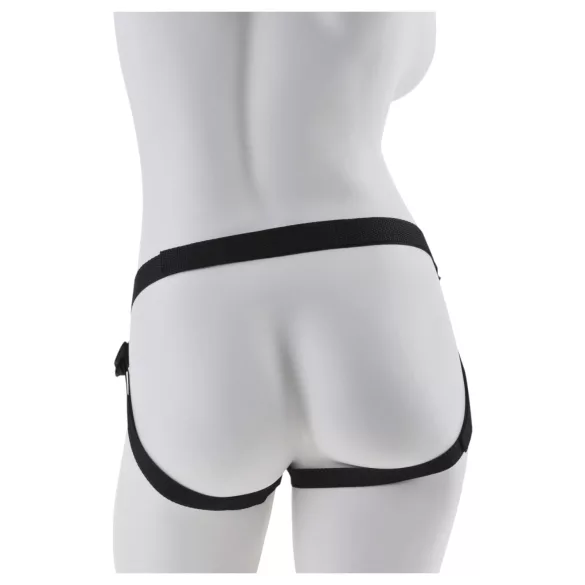 Fetish Fantasy - seleharness för strap-on - justerbar - svart