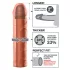 Pipedream - X-TENSION Perfect 2 - verklighetstrogen penishylsa (20,3 cm, naturell)