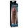 X-TENSION Mega 2 - Naturtrogen Penishylsa (20,3cm) - Mörk Naturlig