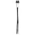 Fetish Fantasy Deluxe Cat-O-Nine - piskrapp - svart - 65cm