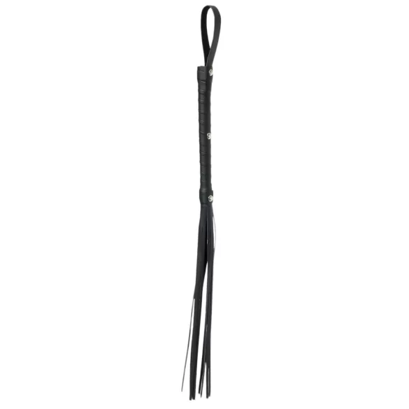 Fetish Fantasy Deluxe Cat-O-Nine - piskrapp - svart - 65cm
