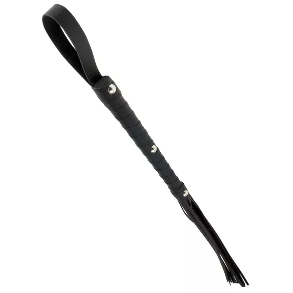 Fetish Fantasy Deluxe Cat-O-Nine - piskrapp - svart - 65cm