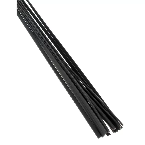 Fetish Fantasy Deluxe Cat-O-Nine - piskrapp - svart - 65cm