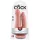 King Cock - dubbel dildo för dubbelpenetration - realistisk - naturfärg