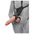 King Cock - Strapon-dildo ihålig 25 cm