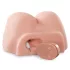 PDX Dirty Talk - realistisk rumpa torso med dildo - natur