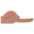 PDX Dirty Talk - realistisk rumpa torso med dildo - natur