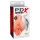 PDX Pick Your Pleasure - 2‑i‑1 realistisk masturbator (naturell)