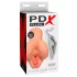 PDX Pick Your Pleasure - 2‑i‑1 realistisk masturbator (naturell)