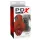 PDX Pick Your Pleasure - 2-i-1 realistisk masturbator (brun)