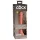 King Cock Elite - realistisk dildo med sugkopp - 18 cm - natur