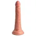 King Cock Elite - realistisk dildo med sugkopp - 18 cm - natur