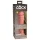 King Cock Elite 8 - realistisk dildo med sugpropp 20cm - natur